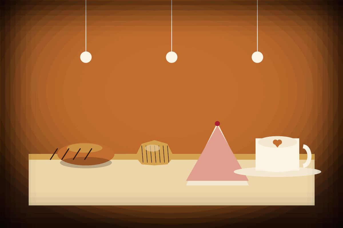Bakery counter at the Bukit Bandaraya bakehouse